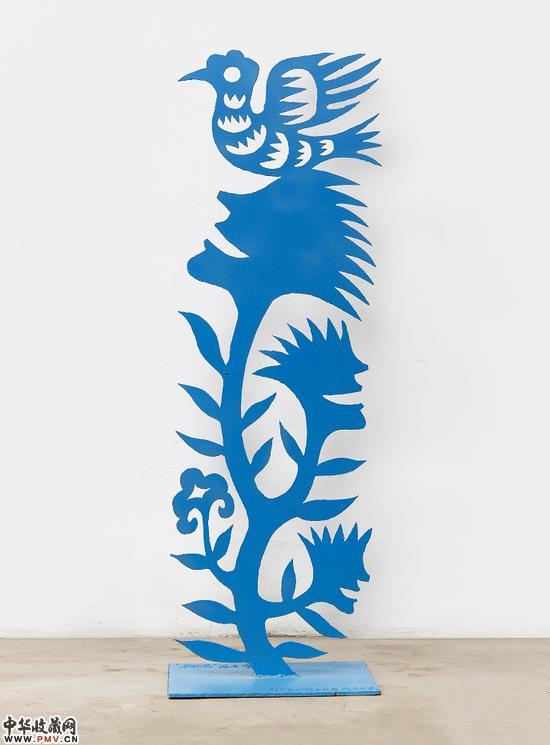 飞翔，2016年，铁雕，150x45x65cm