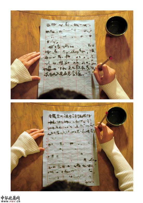 12图十二杨萌 《黑和白》，单频影像，5’30’’，2010