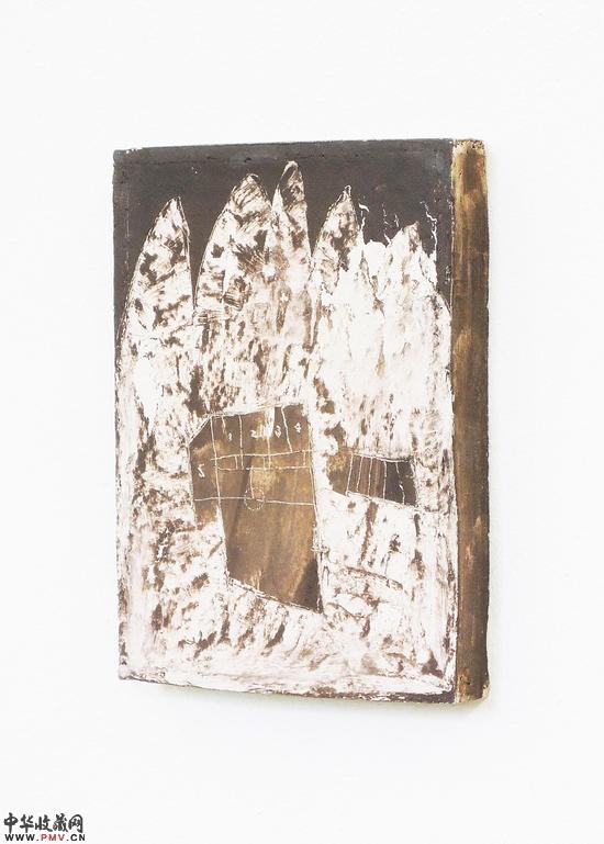 03图三陈筱书 《住所-3》，3x24x17cm，陶、化妆土、素烧，2015