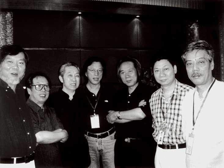 参加首届当代中国画学术展
