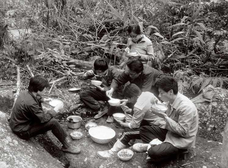 海南霸王岭写生