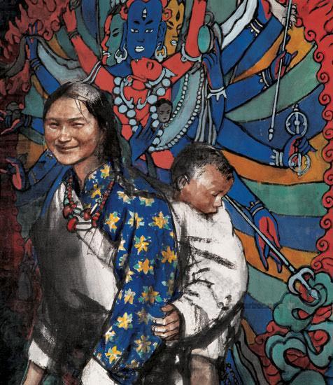 史国良人物画106