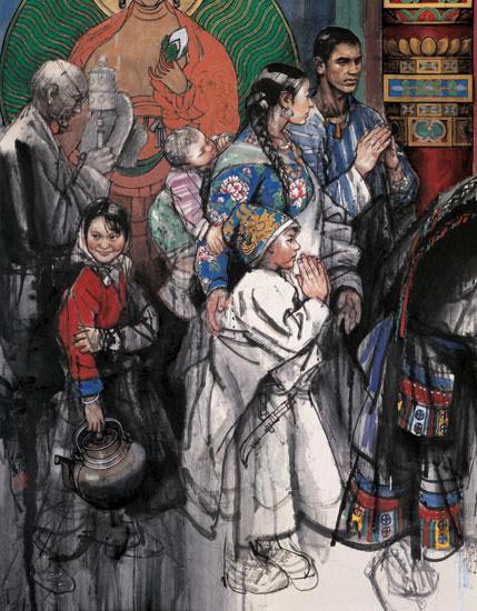 史国良人物画104