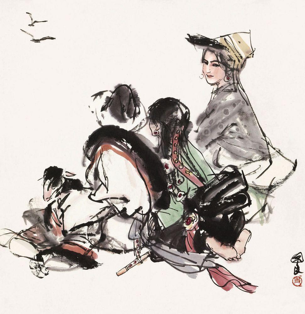 史国良人物画88