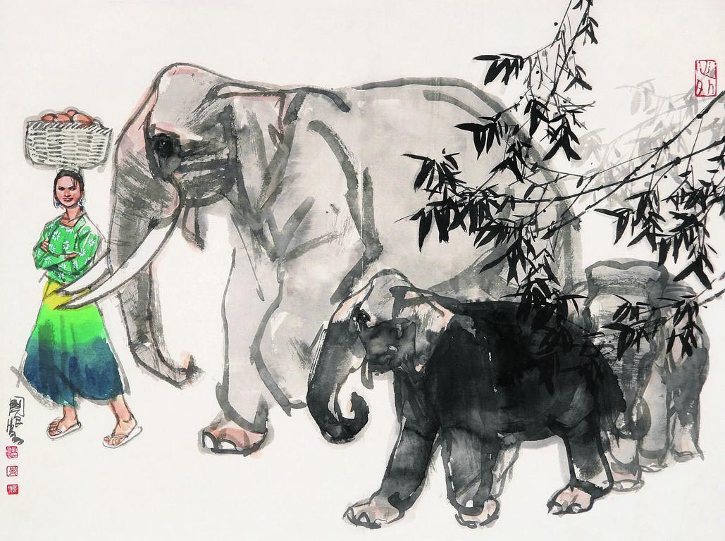 史国良人物画83
