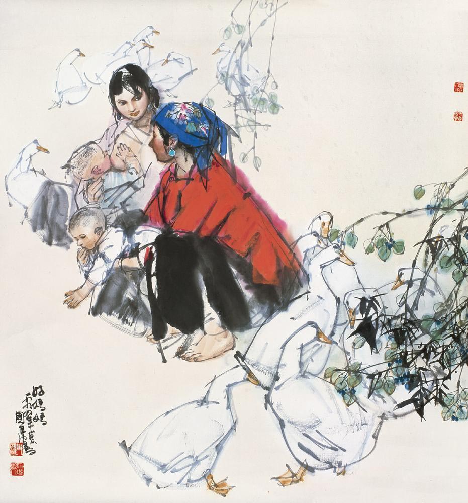 史国良人物画84