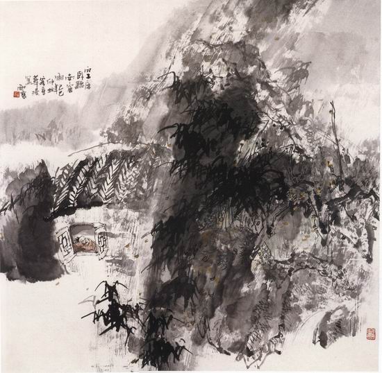 空床卧听南窗雨