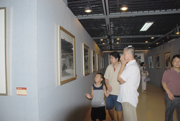 郭正英先生书画展花絮