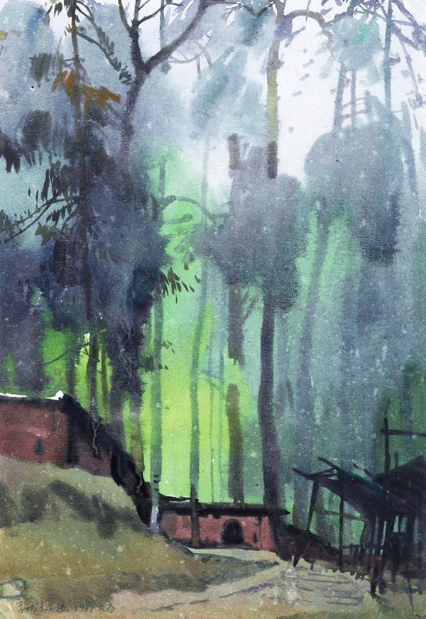 青城山林 