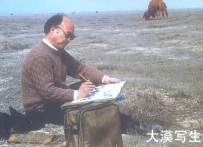大漠写生
