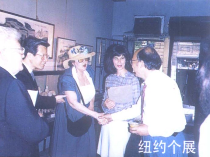 纽约办个展