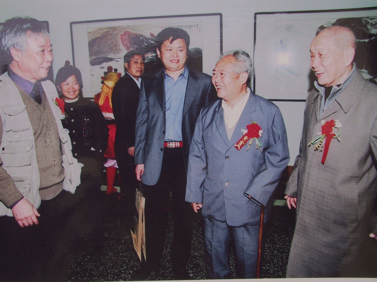 宏志国画作品系列展万象森罗之五(泉唱湍和)剪影