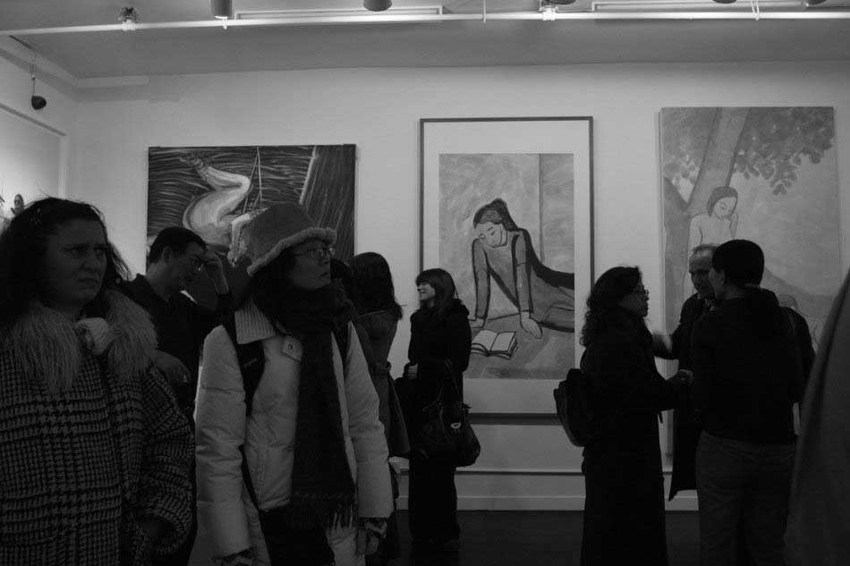 2009年美国纽约后世纪画廊展览现场2