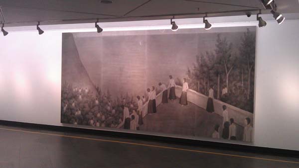 2012年广东三年展现场
