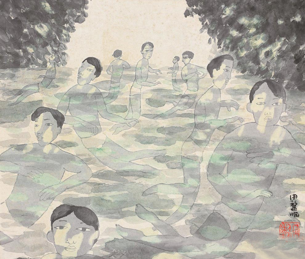 《游泳》