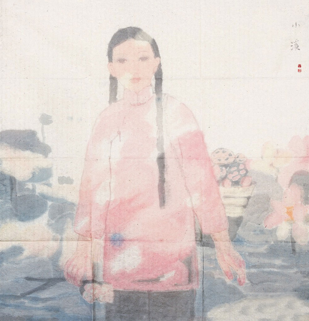 《小溪》