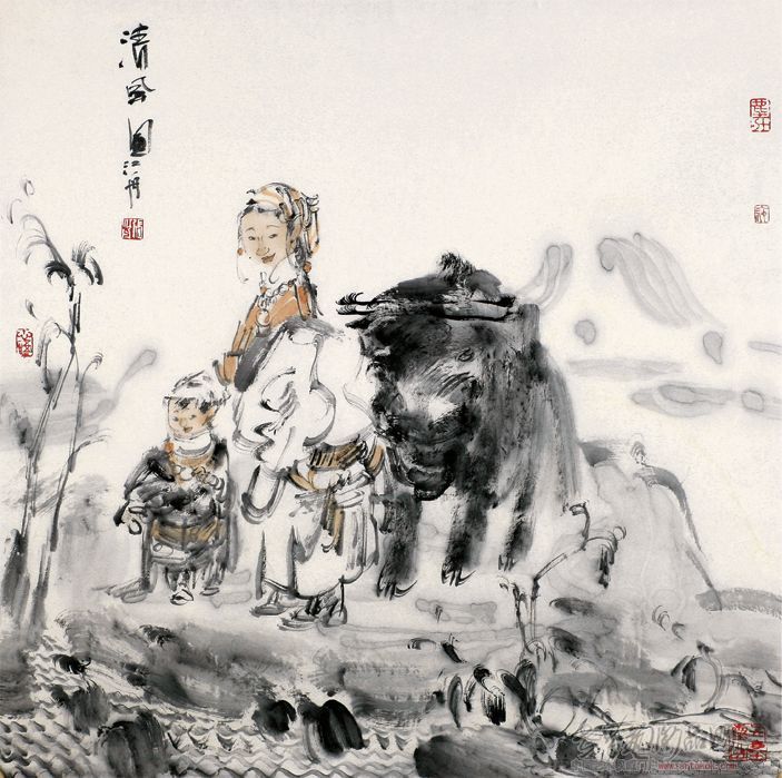张江舟艺术作品