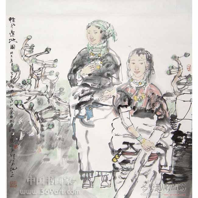 张江舟艺术作品