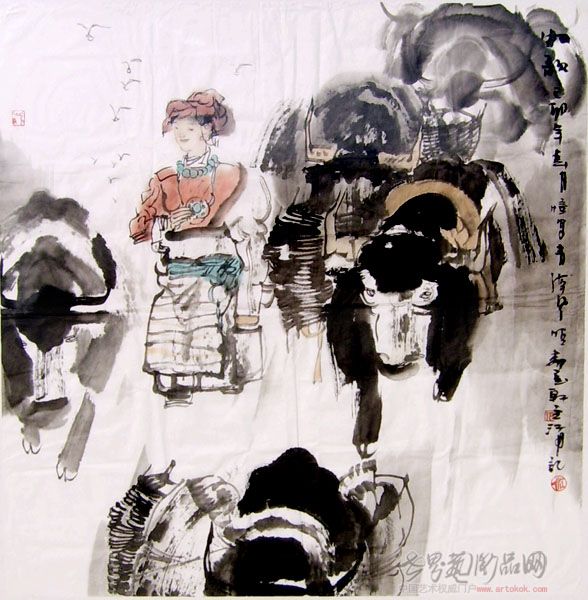张江舟艺术作品