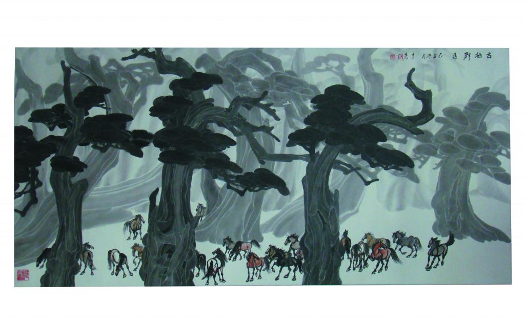 古柏群马69x137