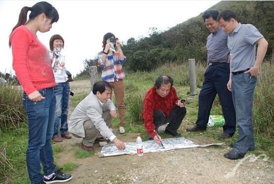 郭子昂大明山写生