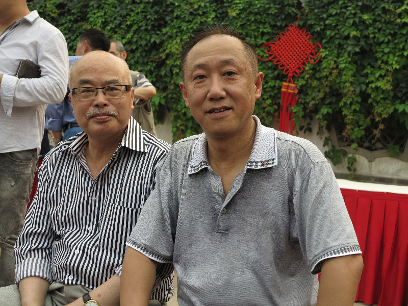 2013/8/19，在万荷堂与阮次山先生