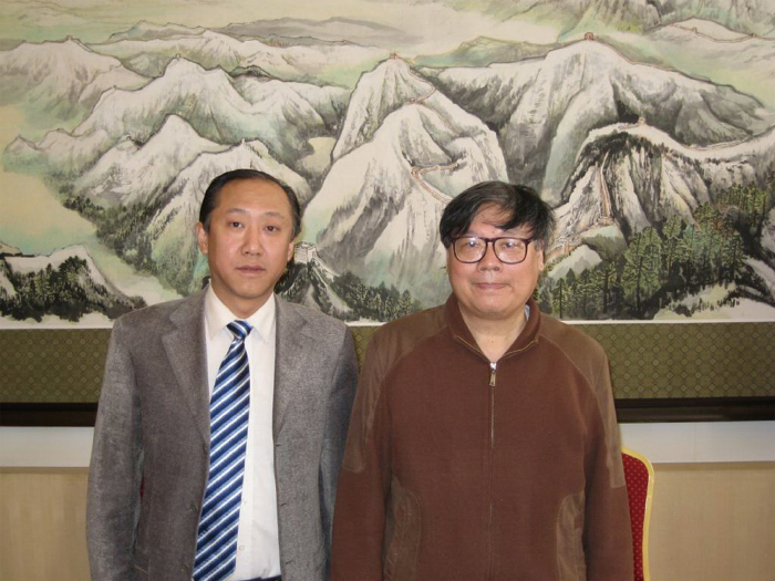 2007年与龚文桢先生