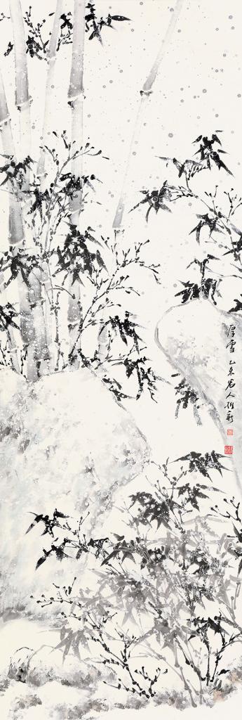冬林郡组画 厚雪 