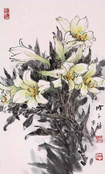 百合花