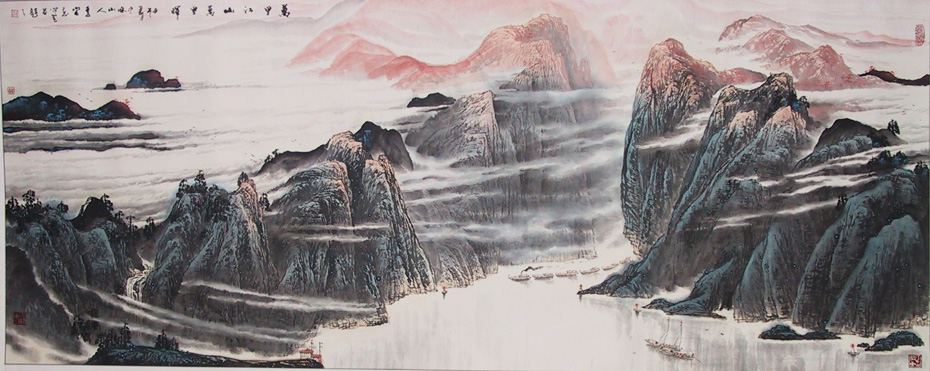 万里江山万里晖