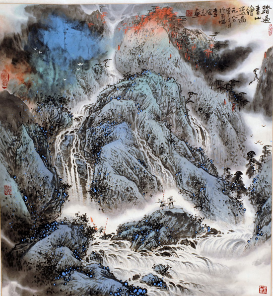 踏遍青山