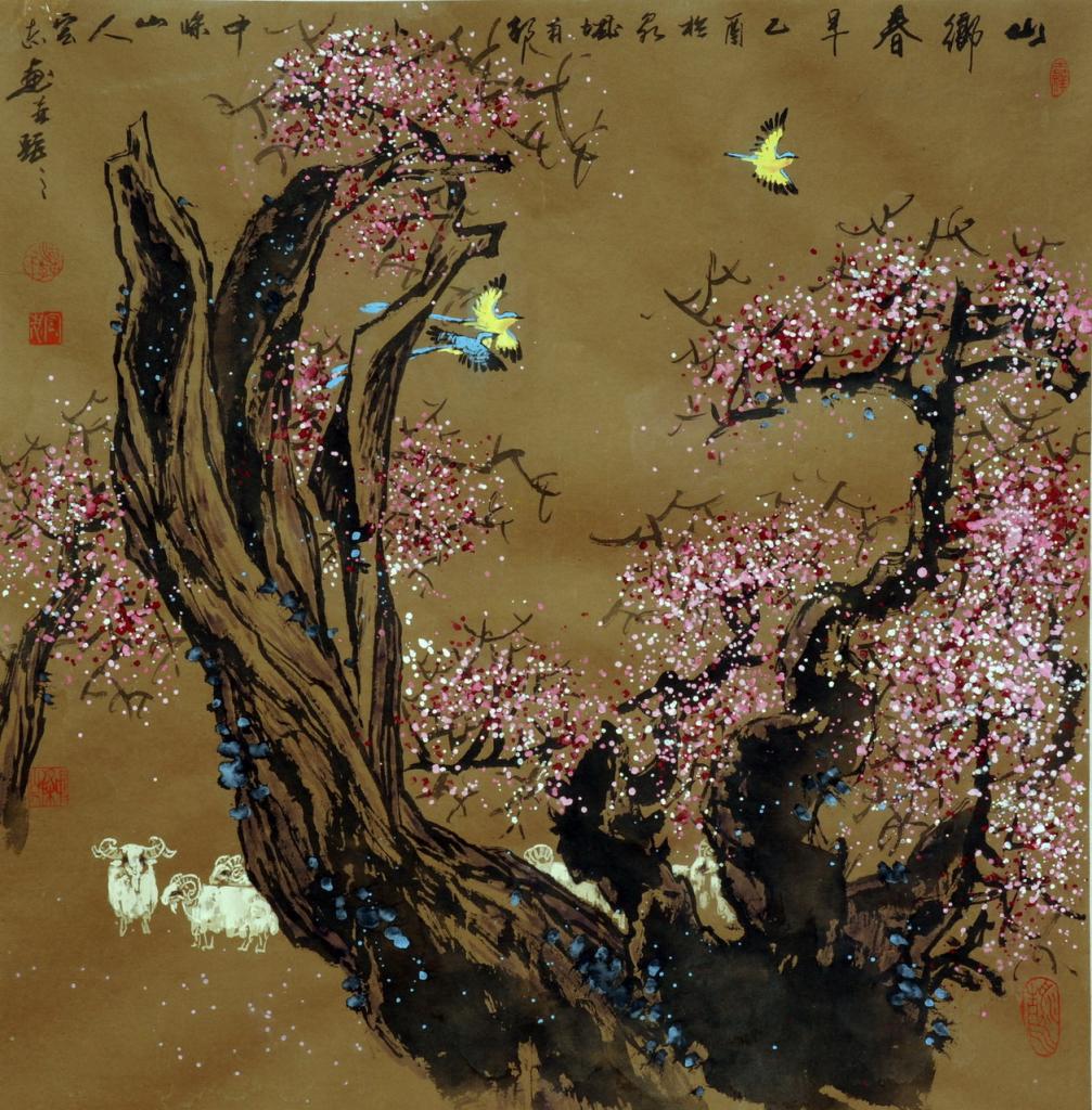 山乡早春