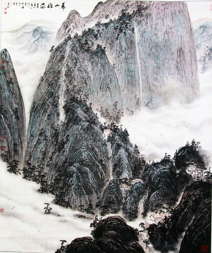 华山雄姿