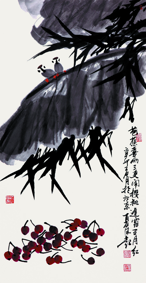 芭蕉喜雨