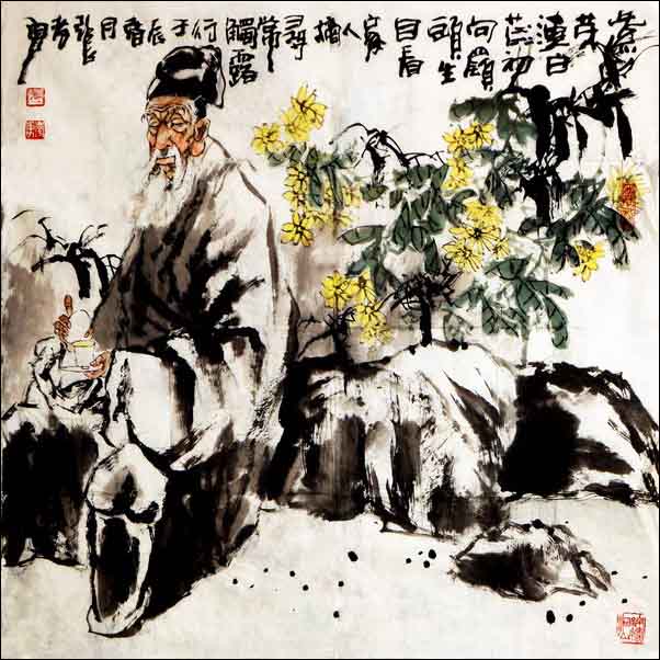 紫芽连白蕊