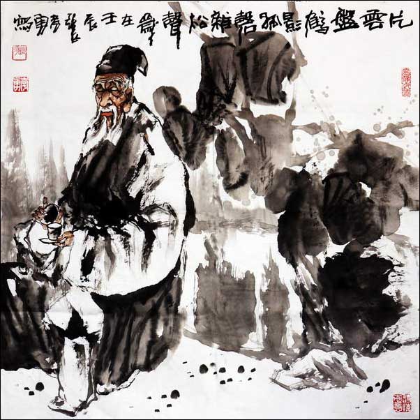片云盘鹤