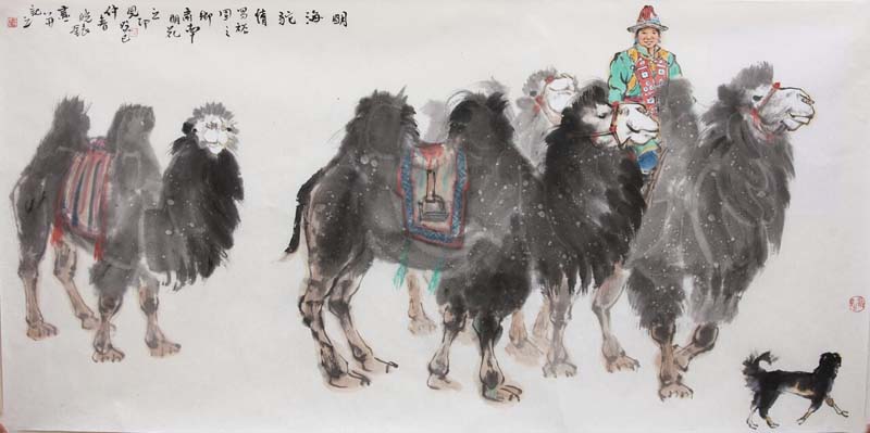 戈壁驼情