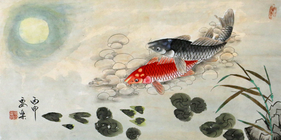 崔要乐国画作品2