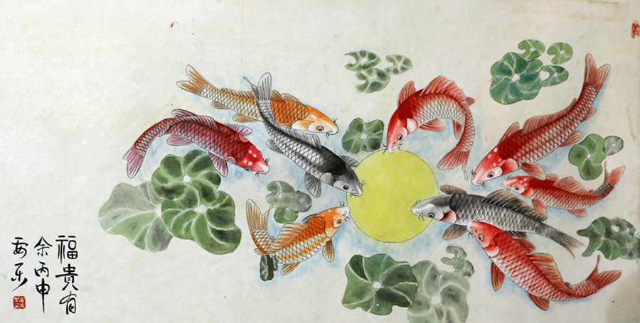 崔要乐国画作品5