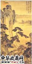 明唐寅　杏花茅屋图