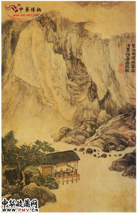 清王时敏 杜甫诗意图之一