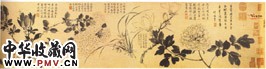 明周之冕　百花图（１）