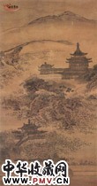 清袁耀　汉宫夏景图轴
