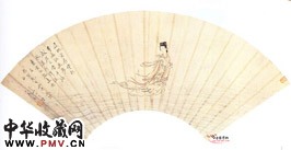 清萧晨　洛神图