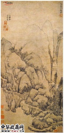 元黄公望 富春大岭图