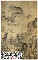 元黄公望　水阁清幽图