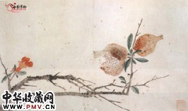 明沈周　花鸟图轴（之五）