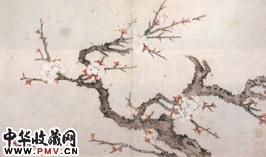 明沈周　花鸟图轴（之六）