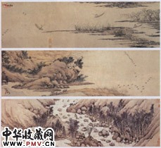 明沈周　湖山佳趣图卷