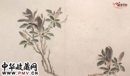 明沈周　花鸟图轴（之二）